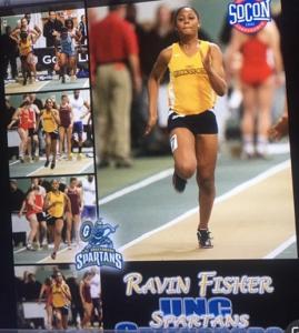 ravin running at track and field 2017