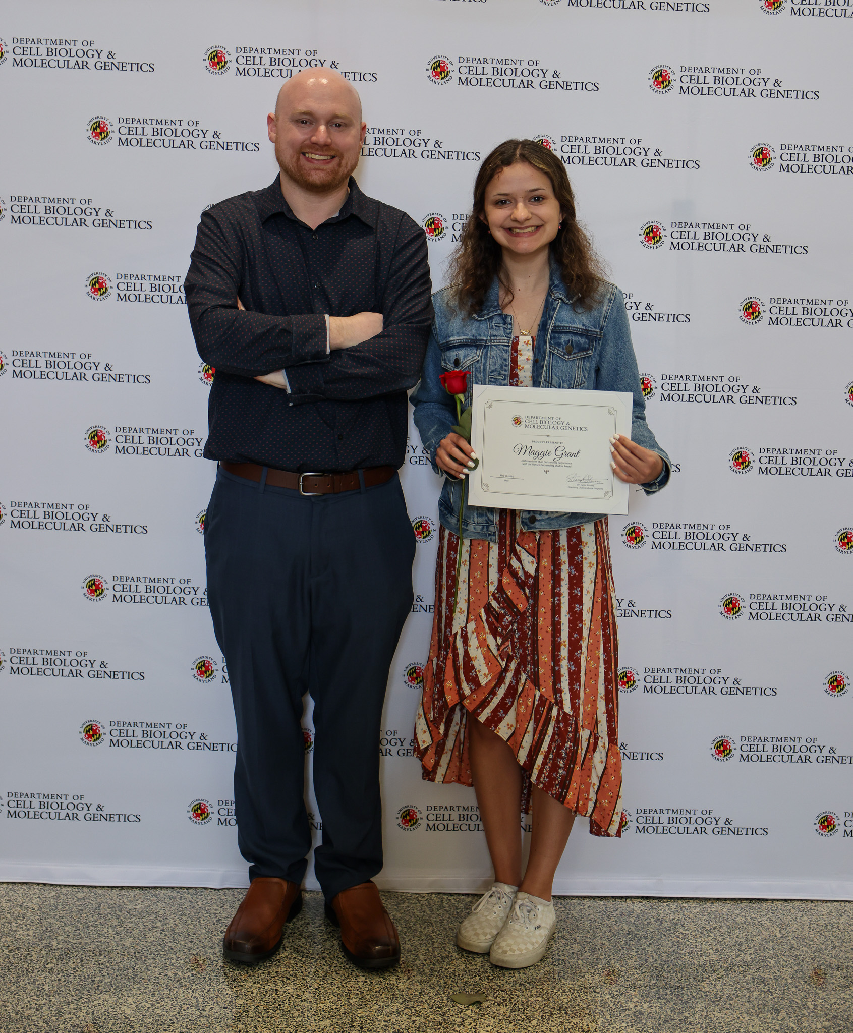Dr. Brantley Hall and Maggie Grant