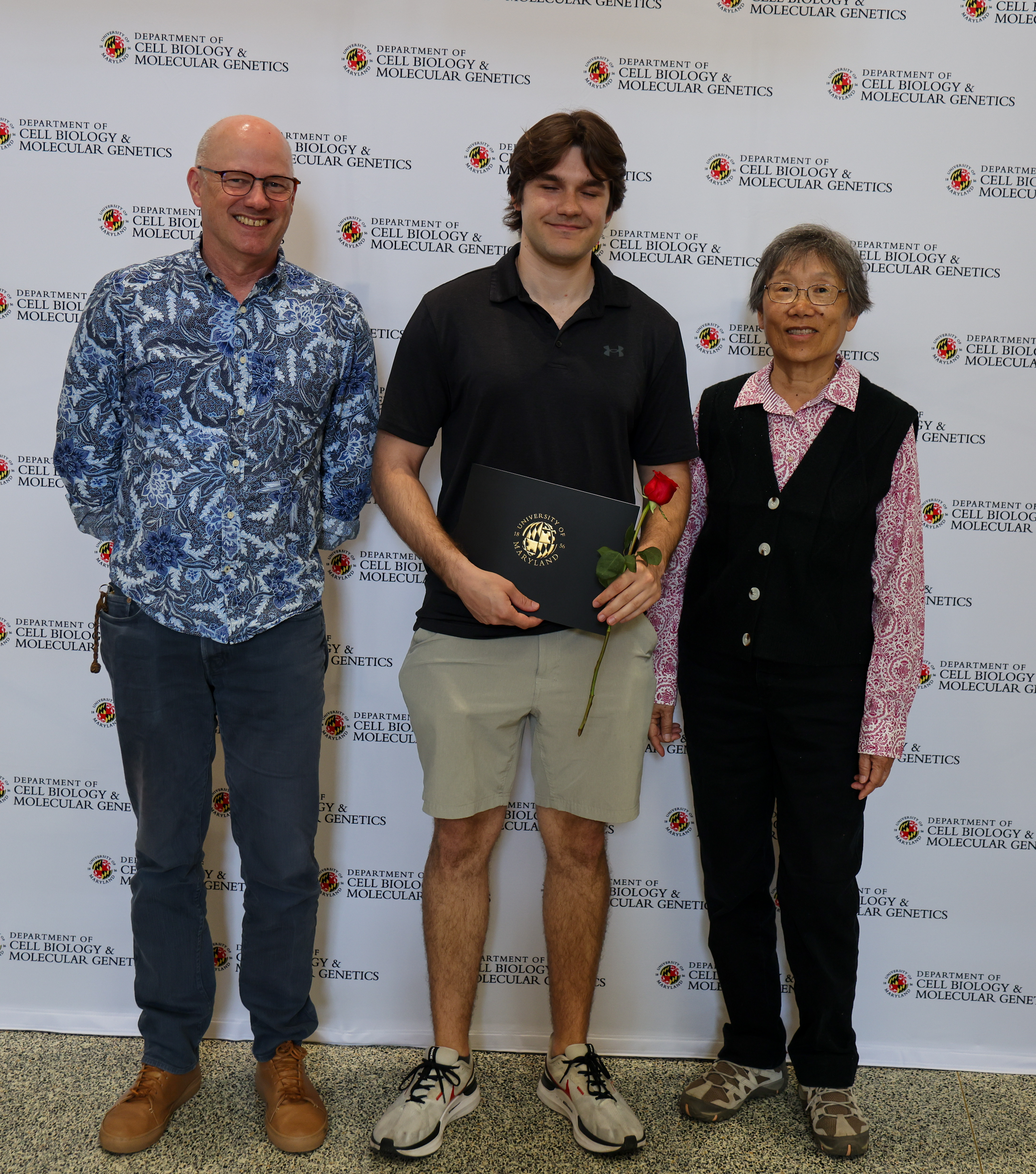 Dr. Charles Delwiche, Wesley Demontigny, and Dr. Heven Sze