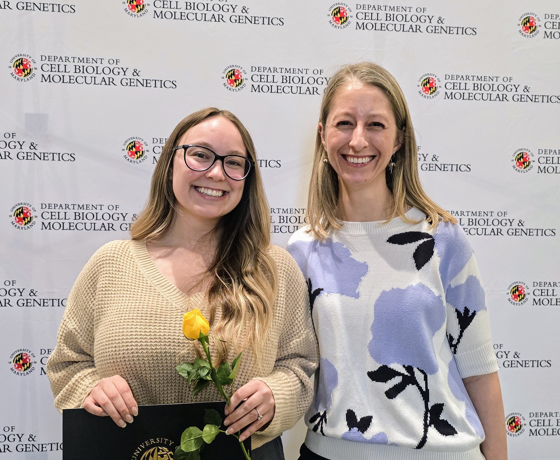 Maria Ride and Dr. Margaret Scull