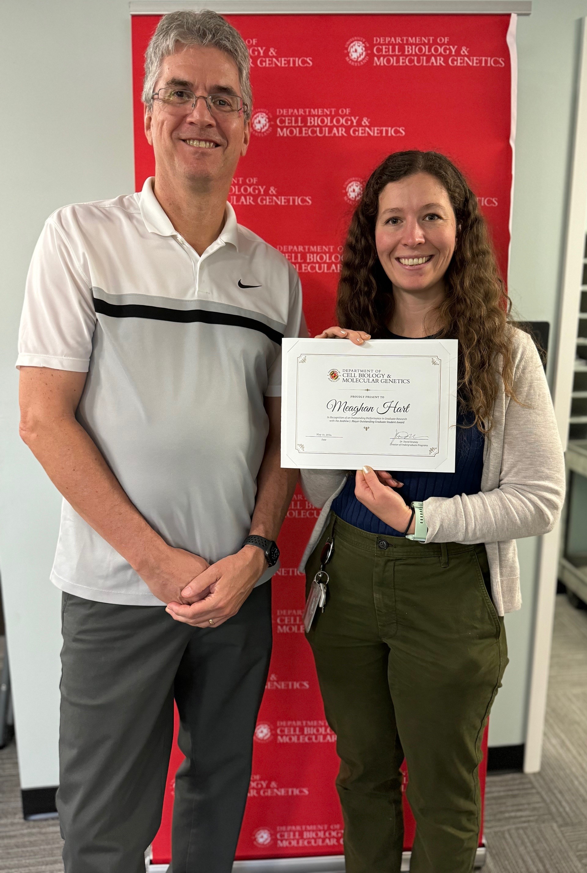 Dr. Kevin McIver and Meaghan Hart