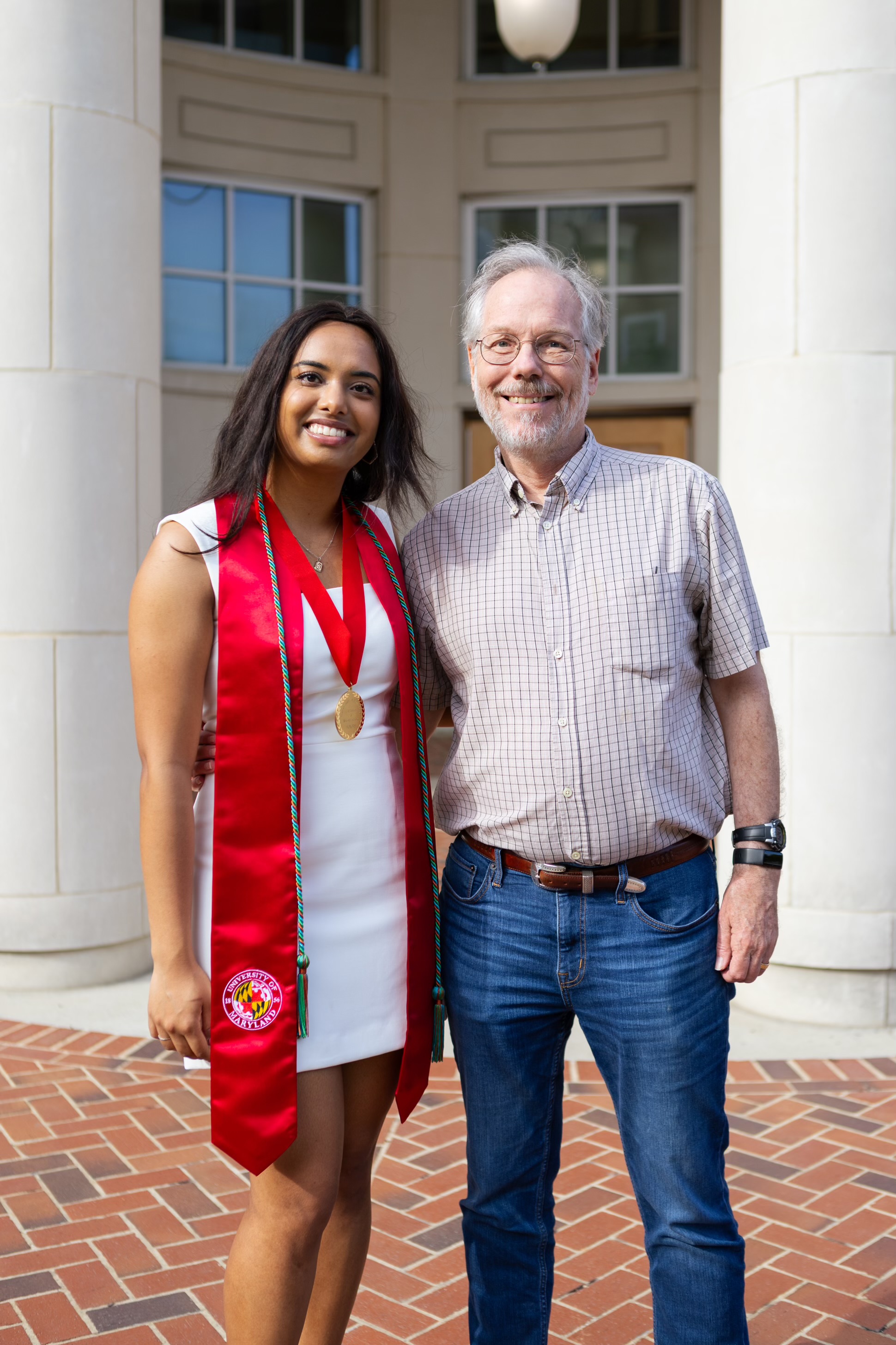 Sachi Pawar and Dr. Stephen Mount