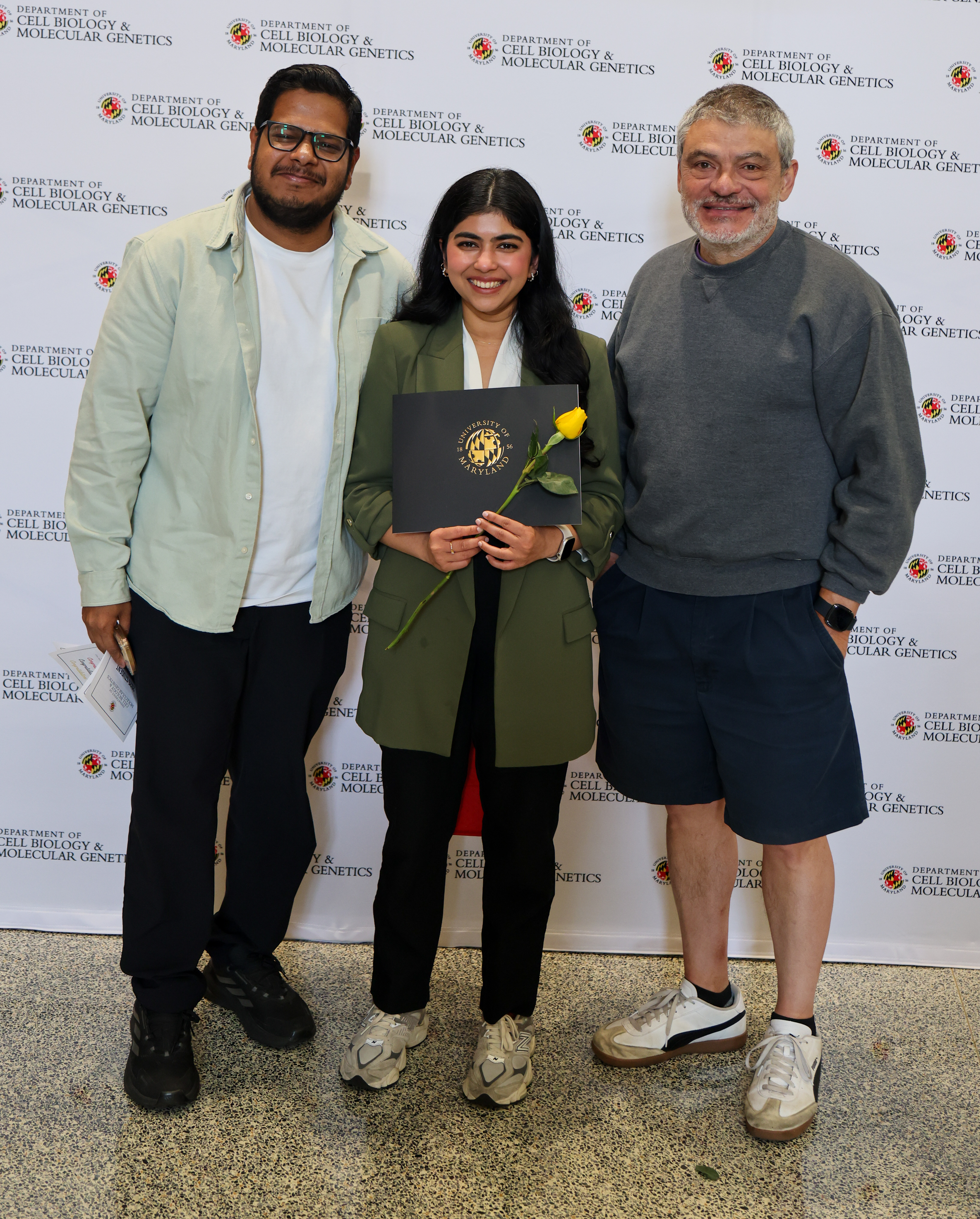 Urja Biswas and Dr. Jeffrey DeStefano