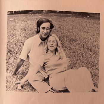 UMD alums Marc Slatkoff and Carel Hoffeditz in the 1970s.