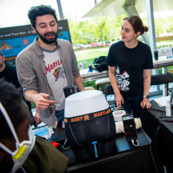 Maryland Day demo of Smart Underwear