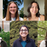 Collage of seven student photos